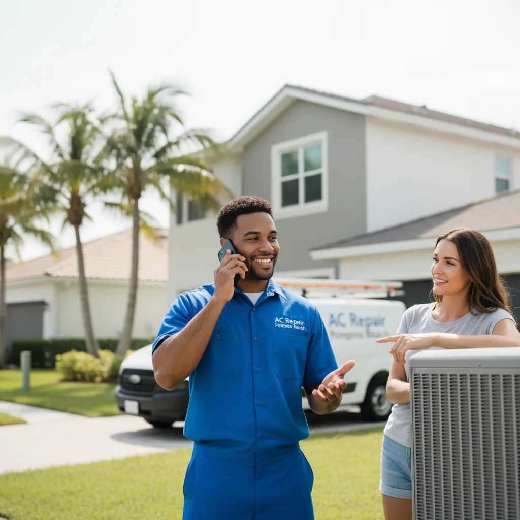 AC Repair Pompano Beach customer support in Brightwood